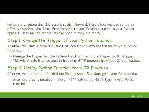 Combining C#  and Python with Azure Functions: A Guide to Seamless Integration