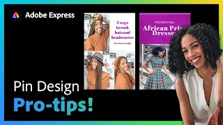 How to Design a Viral Pinterest Pin with Kaya Marriott | Adobe Express
