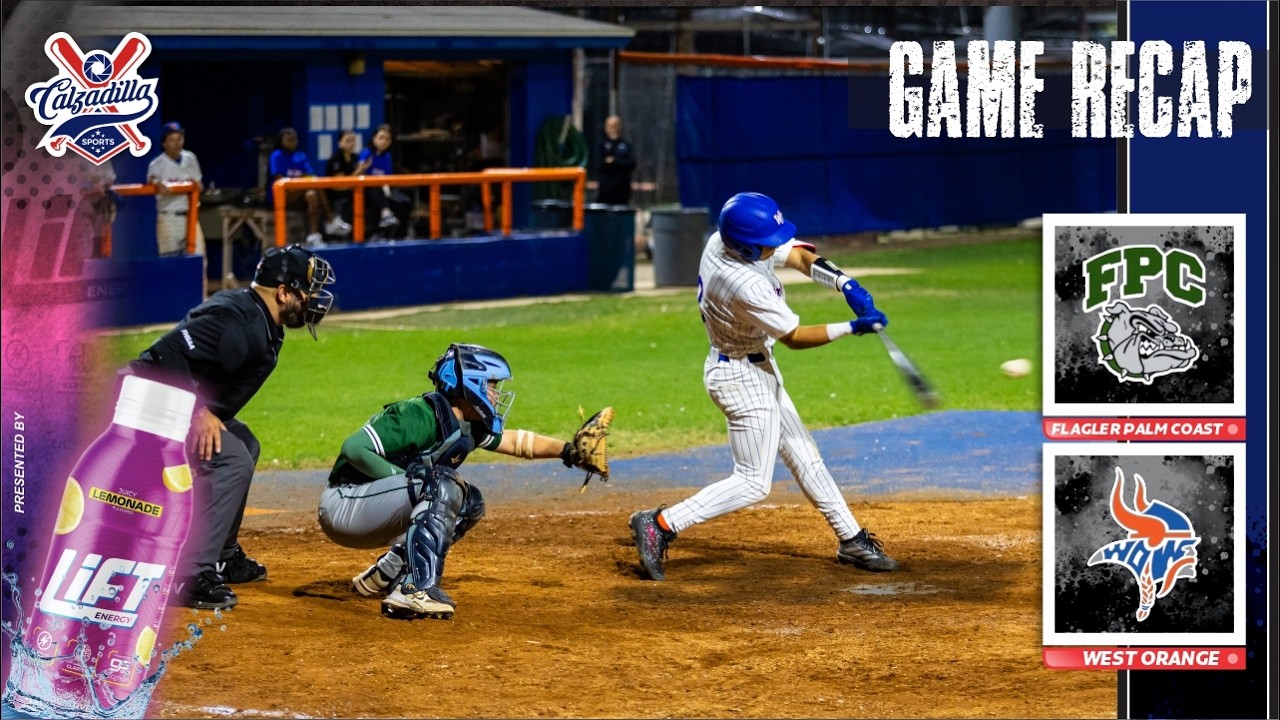 West Orange vs Flagler Palm Coast | 6-Run 5th INNING DETONATION + Mercy-Rule Finish (11-1)