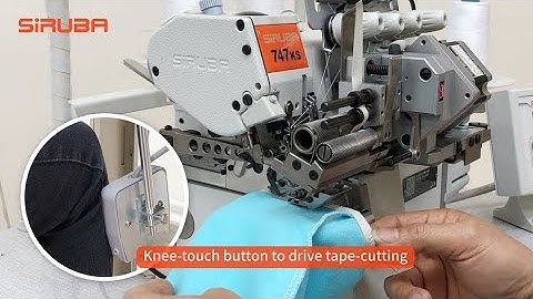 SiRUBA 700KS/LFD6/LFA Multi-function computerized automatic elastic attaching machine