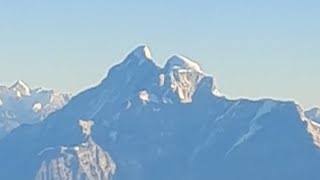 Mount Gauri Shankar (Holy Mountain) from Mountain Flight #nepal #himalayas #travel #tourism
