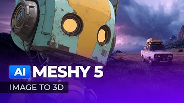 Must-Try 3D AI Platform (Meshy 5 Tutorial)