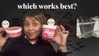 Comparing Dollar Tree's Multipurpose Paste to The Pink Stuff