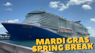 Carnival Mardi Gras Spring Break 2024 Embarkation Day