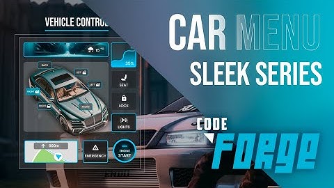 [Standalone] The most beautiful Vehicle Control with Car Radio! / 2025 FiveM Script