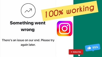 Fixing “there’s is an issue on our end. Please try again later on Instagram “ 💯 Working ✅