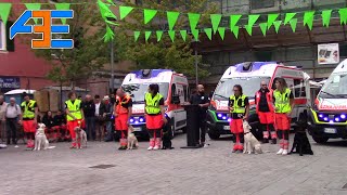 Inaugurazione Ambulanze e Presentazione Gruppo Cinofilo Croce Verde Sestri P. - Parte 1 - 02 10 2022
