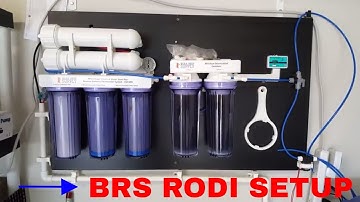 BULK REEF SUPPLY RODI SYSTEM SETUP