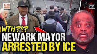 WTH?!? Newark Mayor Ras Baraka ARRESTED By ICE At Protest Outside Detention Center