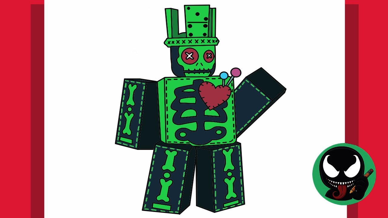 How to draw PINCUSHION 1x1x1x1 | FORSAKEN | Roblox | Step by step