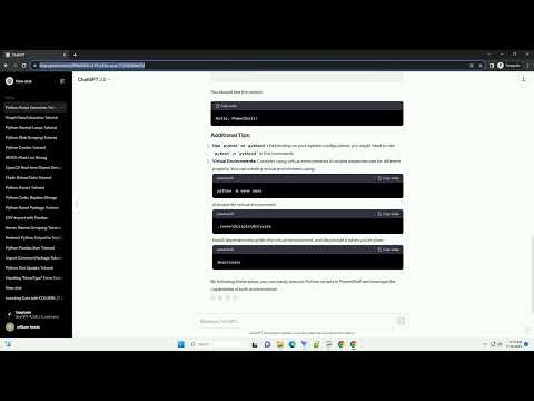 How should I Execute this Python Script in powershell