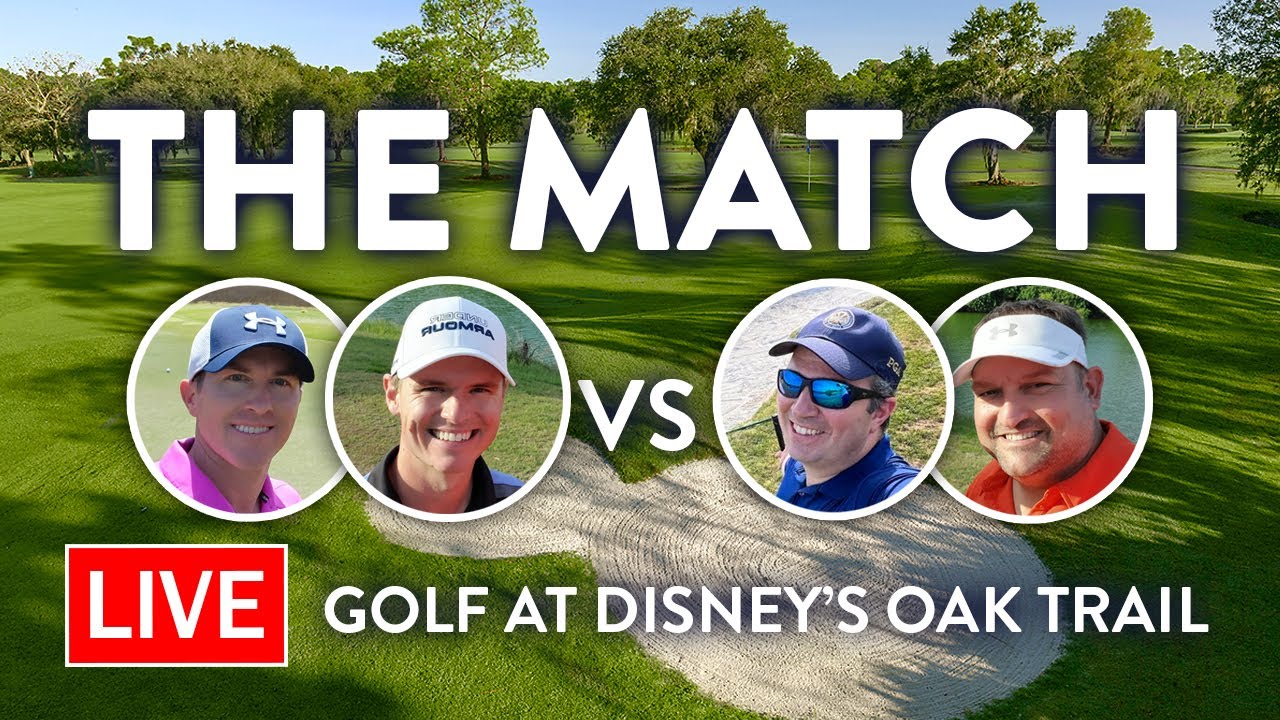 🔴 LIVE THE MATCH Golf at Disneys Oak Trail Walt Disney World Live Stream