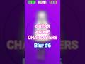 GUESS ANIME CHARACTERS [BLUR 6] #anime #animequiz #quiz #quizchallenge