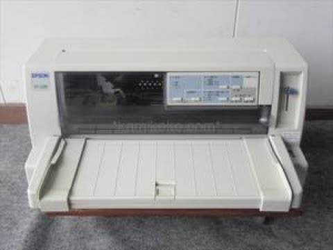 中古]ドットインパクトプリンタ VP2300 EPSON製 動作確認動画
