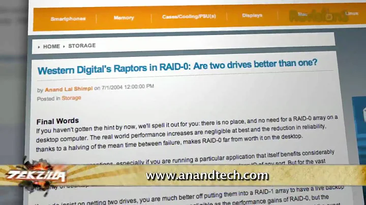Fastest Hard Drives: SSD vs. RAID 0 With Raptors - ...