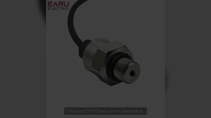 Pressure Sensor Transmitter For Water Oil Fuel Gas Air G1/4 5V Ceramic Sensor Stainless Steel 0.5Mpa