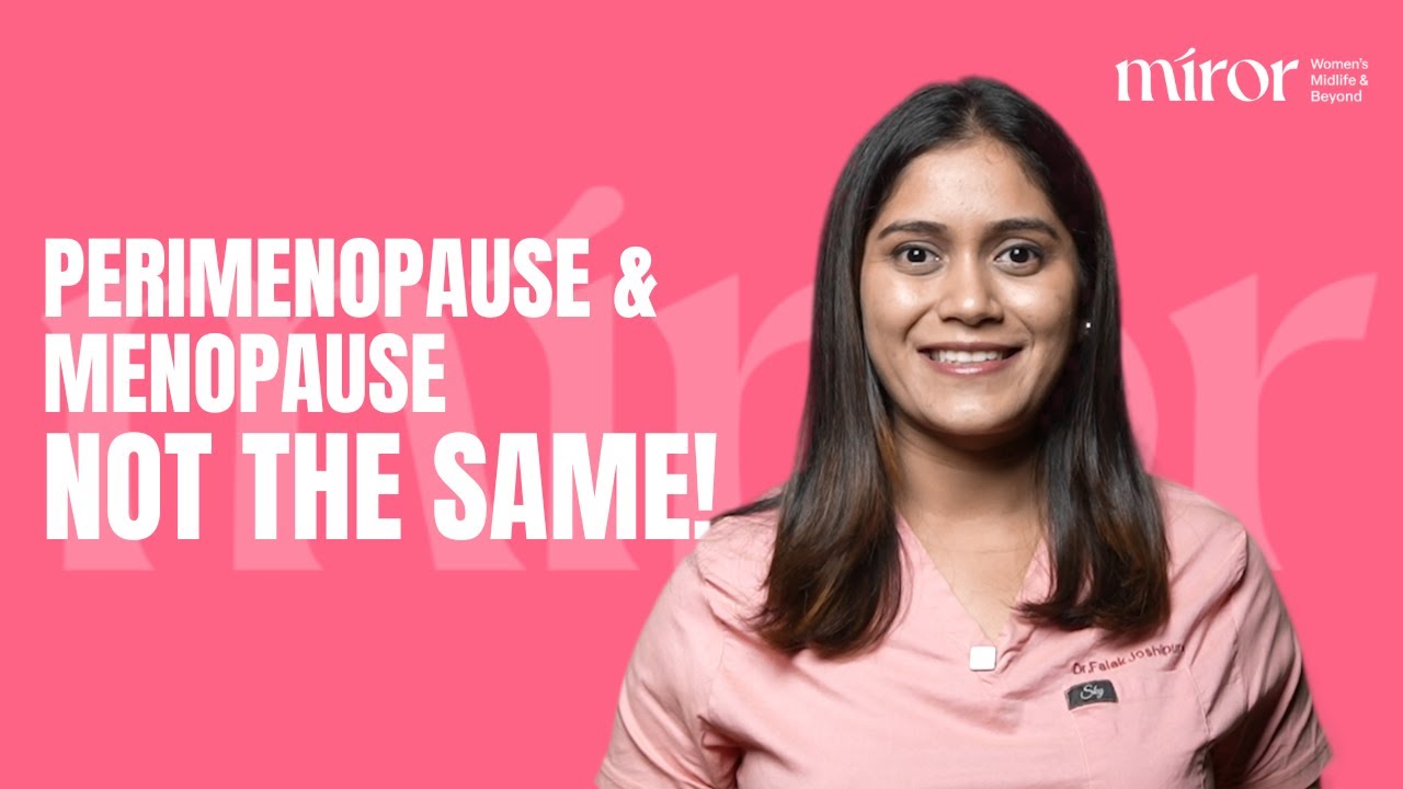 Perimenopause Vs Menopause, Everything you need to know..... - YouTube