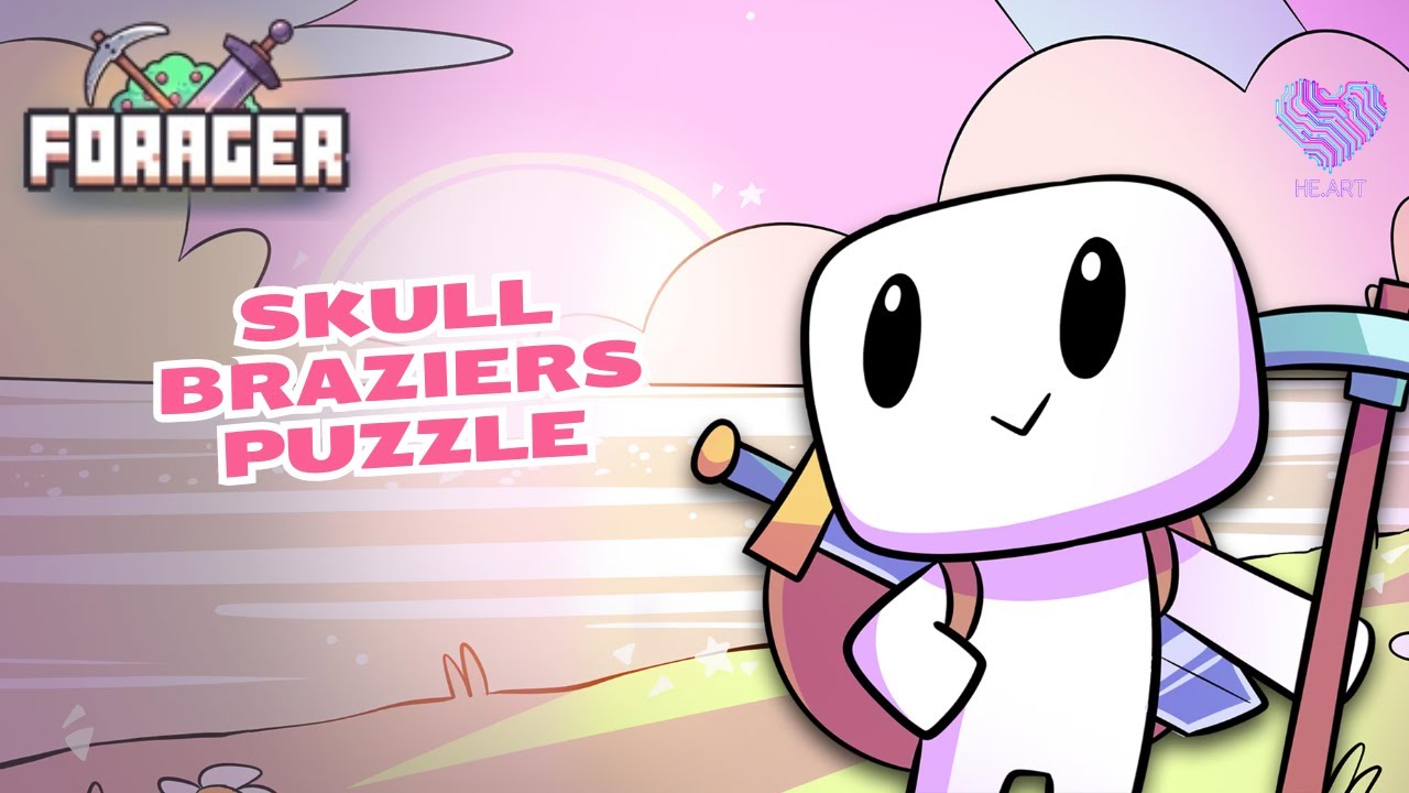 Forager - Skull Braziers Puzzle - YouTube
