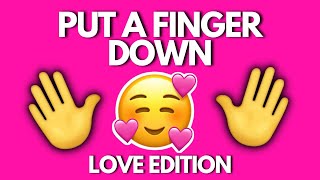 🥰PUT A FINGER DOWN: LOVE EDITION🥰 - Aesthetic Quiz screenshot 4