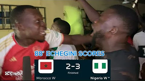 MOROCCO 2-3 NIGERIA (NIGERIA FAN REACTION) 2025 WOMEN’S AFCON HIGHLIGHTS #superfalcon #wafcon