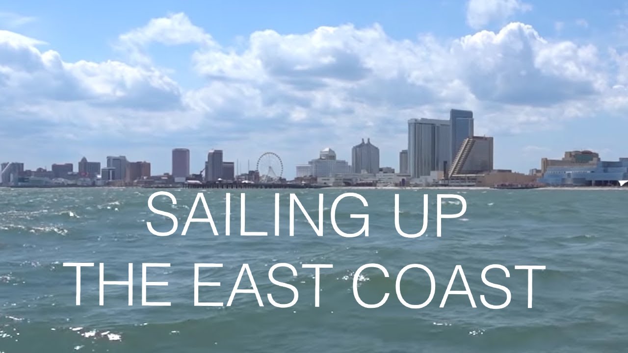 Sailing up the New Jersey Coast