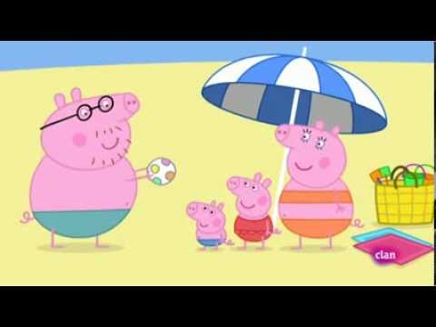 Pepa Pig Español "En la playa"