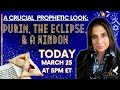 A crucial prophetic look purim the eclipse and a window