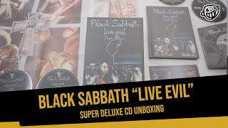 Black Sabbath 'Live Evil' 40th Anniversary Super Deluxe CD Boxset Unboxing!