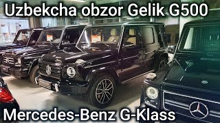 Mercedes-Benz G-Klass haqida Uzbekcha obzor - Mercedes Gelik 500
