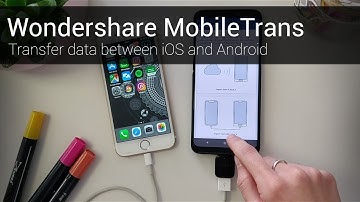 MobileTrans: Transfer data and files between iOS and Android devices