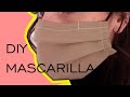 DIY como hacer una mascarilla /con Tela  TNT + IDEA SIN COSER ! en 1 min ¡ (coronavirus)