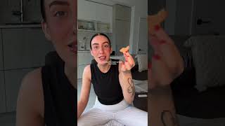 part 2 - trying canadian snacks! oh henry, ruffles and maple... #Shorts #beckaxgrace