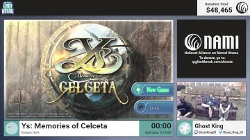 Ys: Memories of Celceta by Ghost King (RPG Limit Break 2017 Part 26)