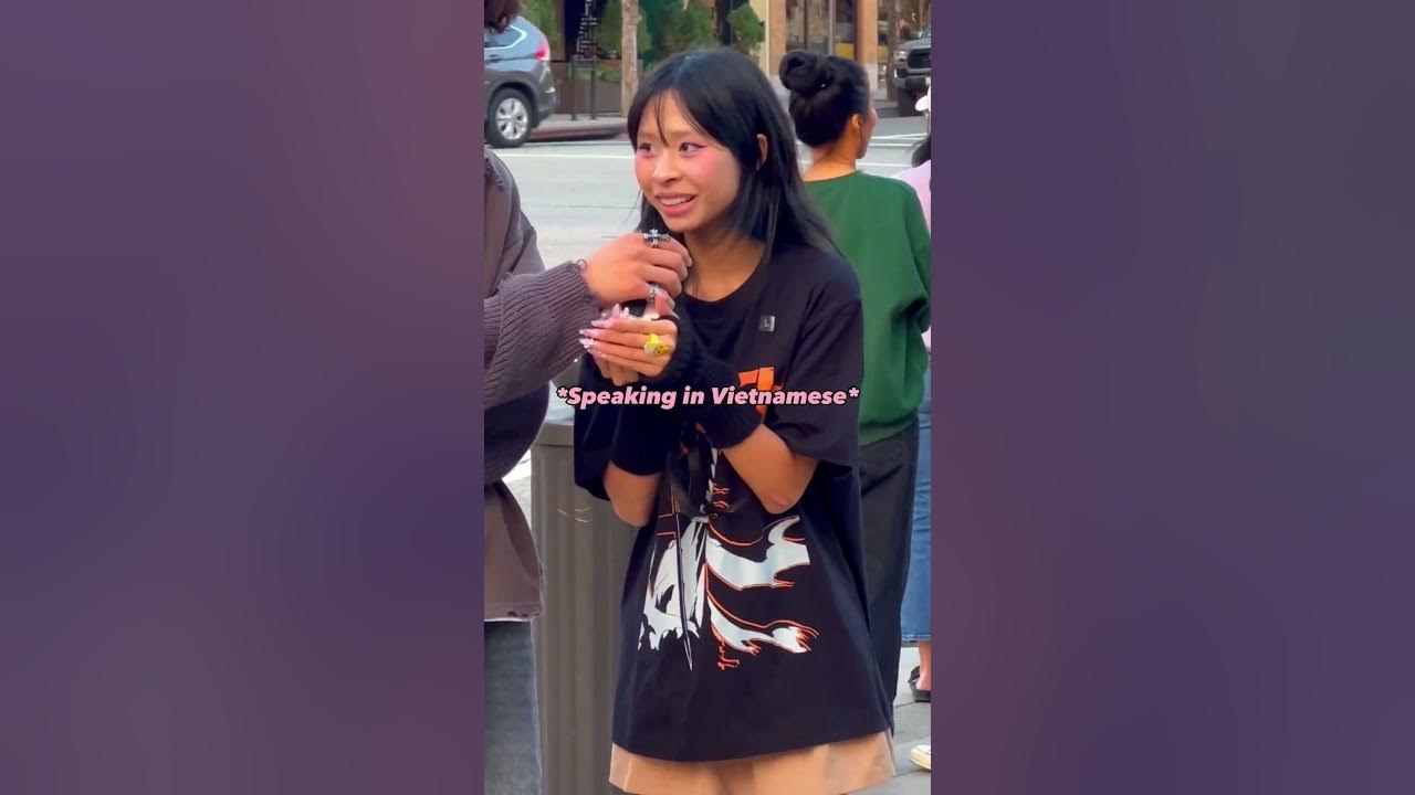 WHAT DID SHE SAY IN VIETNAMESE #shorts
