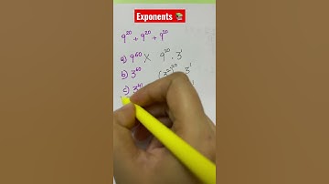 Exponents Hack! #math #tutor #mathtrick #learning #shorts #exponents #power #youtube #youtubeshorts