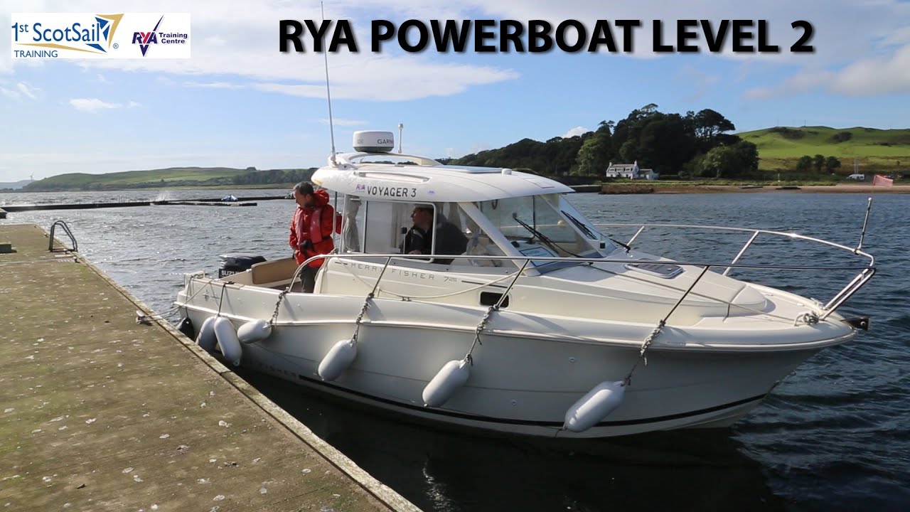 powerboat level 2 course scotland