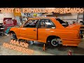 Part 13 epic build update  e30 m3 s54 drivetrain custom brakes  dash install  e30m3s54