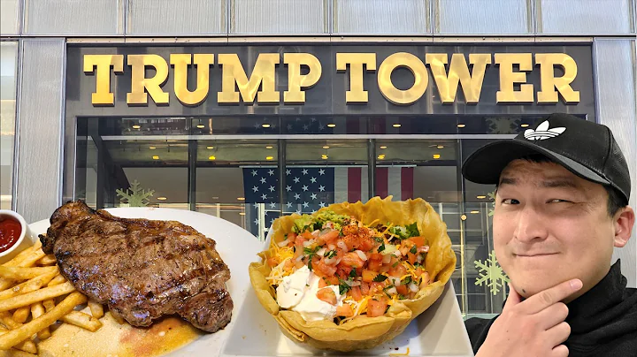 I Tried the Food at TRUMP TOWER! Honest and Unbiased Review!
