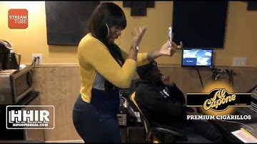 MS. HUSTLE & D CHAMBERZ CRAZY STUDIO SESSION - NEVER RELEASED FOOTAGE