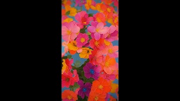 Flowers Stop motion style generative kinetic anamorphosis guitar improvisation #ai #nvidia #trippy