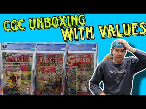 CGC Unboxing Silver Age Marvel Keys + Values