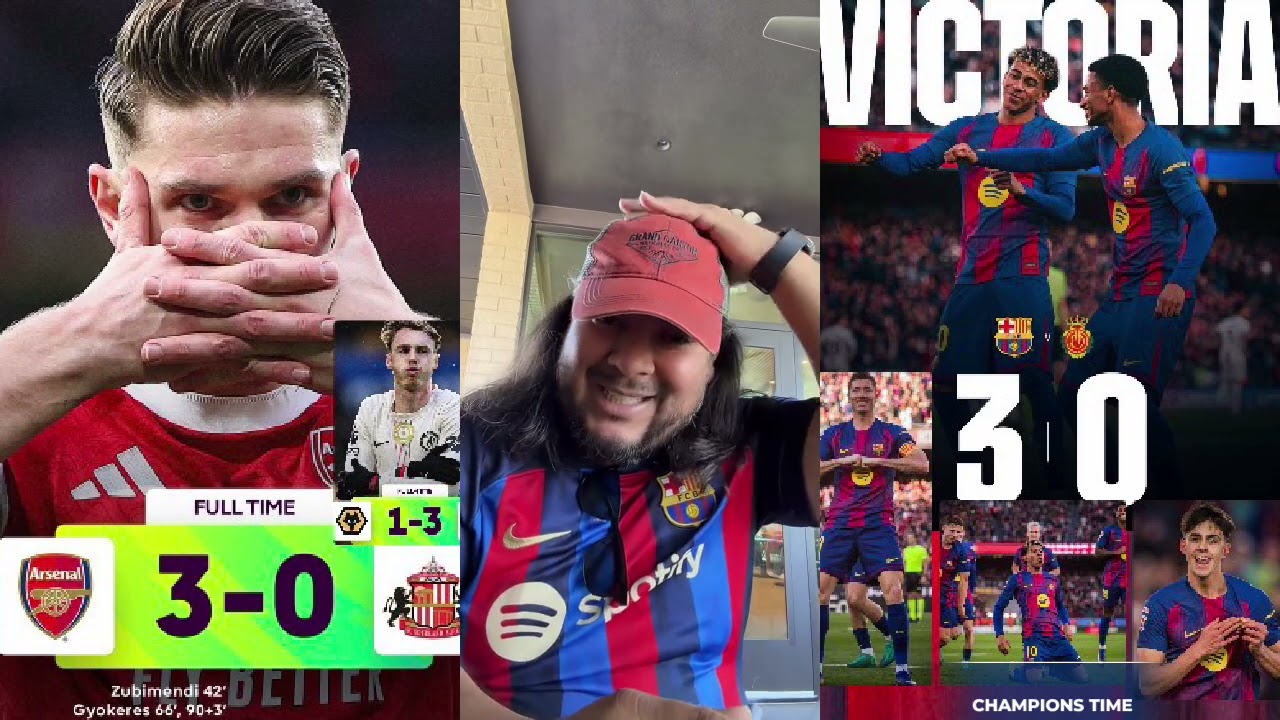 Fc BARCELONA 3-0 MALLORCA TAREA CUMPLIDA Y ESPERAR UN PINCHAZO EN VALENCIA DEL REAL MADRID Premier L