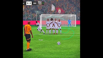 Numbers free kick tutorial😱 #eafc25 #fifa #eafc24  #eafcmobile #fifamobile #fifa #shorts