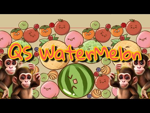 เล่น QS WaterMelon ครั้งแรก!!  #เกมแตงโม  #QSWaterMelon