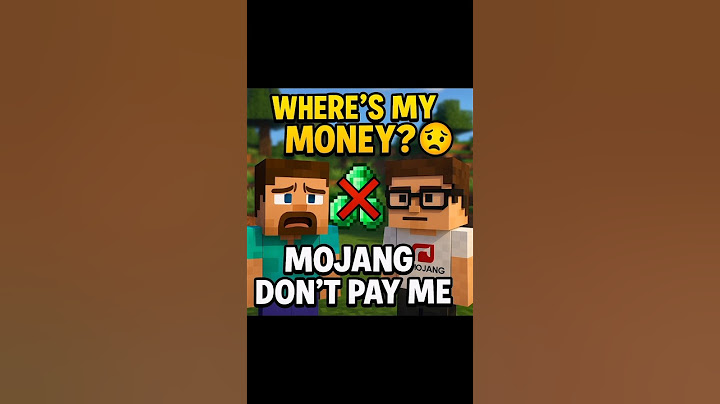 mojang don't gave me money #shortsfeed #shorts #viralvideo #memes @minecraft #mojang