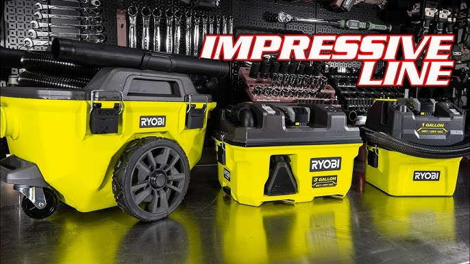 Aspirateur eau & poussière sans fil R18WDV 18V ONE+™ RYOBI® 