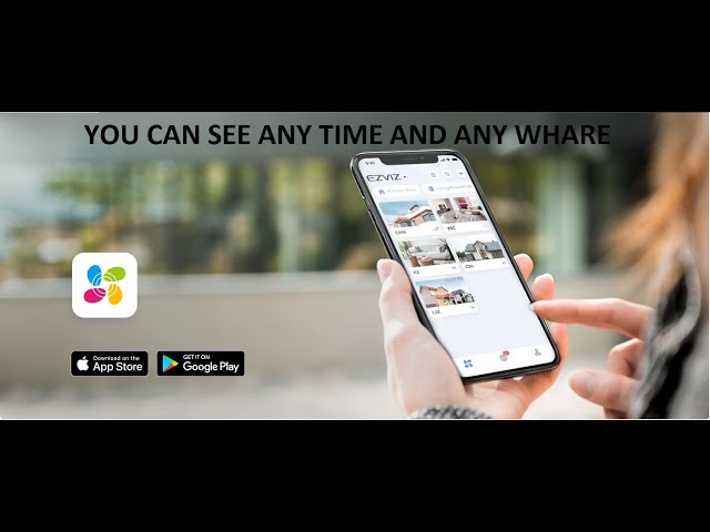 How to Setup EZVIZ WI-FI CAMERA Mobile Application & OPERATE