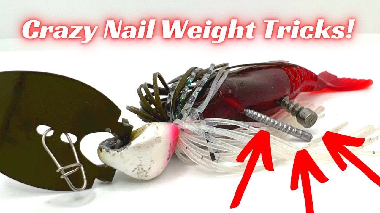 How and why to use nail weights when bass fishing