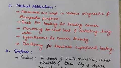 What are Microwaves, Microwaves Uses Applications and Microwaves Electromagnetic Spectrum, Lecture