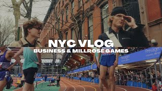 NYC Vlog | Working | Millrose Games